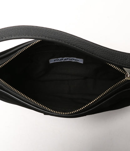 パラノイド 美品 ショルダーバッグ Leather Piping Shoulder Bag レディース PARANOID