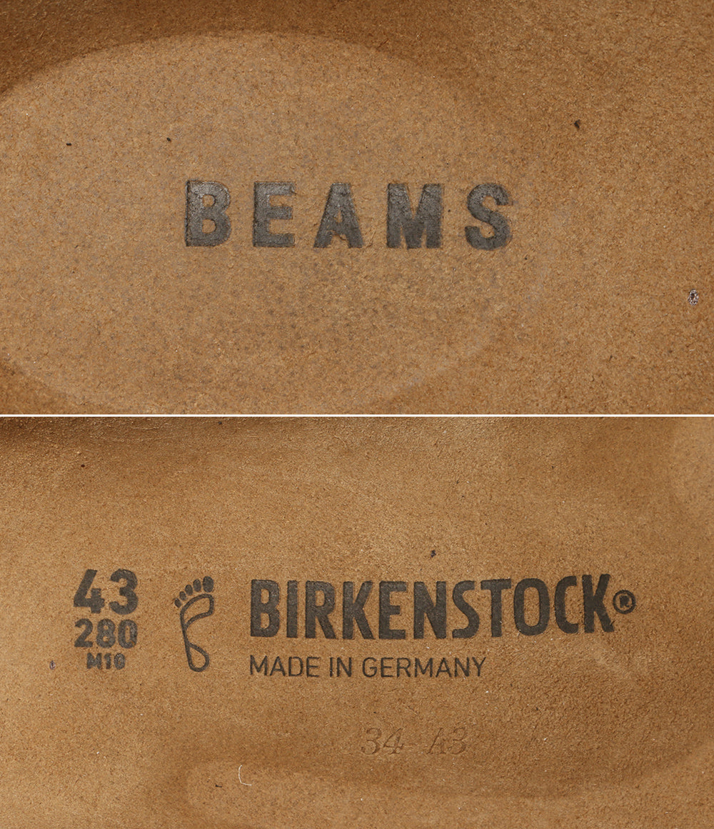 美品 BIRKENSTOCK×BEAMS ビームス サンダル メンズ SIZE 43 ビルケンシュトック