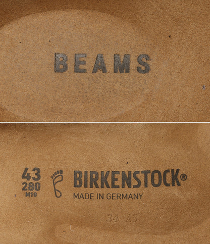 美品 BIRKENSTOCK×BEAMS ビームス サンダル メンズ SIZE 43 ビルケンシュトック