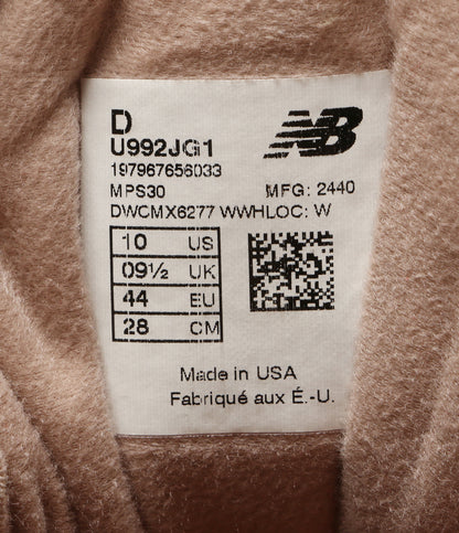 new balance×Joe Freshgoods ジョー・フレッシュグッズ スニーカー U992JG1 メンズ SIZE 28cm ニューバランス