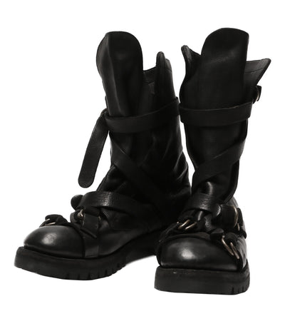 グイディ ヨウジヤマモトプールオム ブーツ MILITARY BOOTS 24AW メンズ SIZE 45 GUIDI×YOHJI YAMAMOTO POUR HOMME