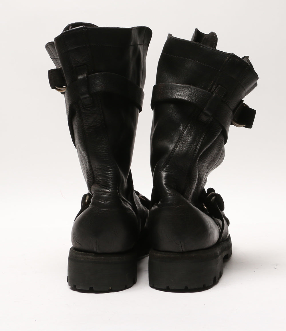 グイディ ヨウジヤマモトプールオム ブーツ MILITARY BOOTS 24AW メンズ SIZE 45 GUIDI×YOHJI YAMAMOTO POUR HOMME