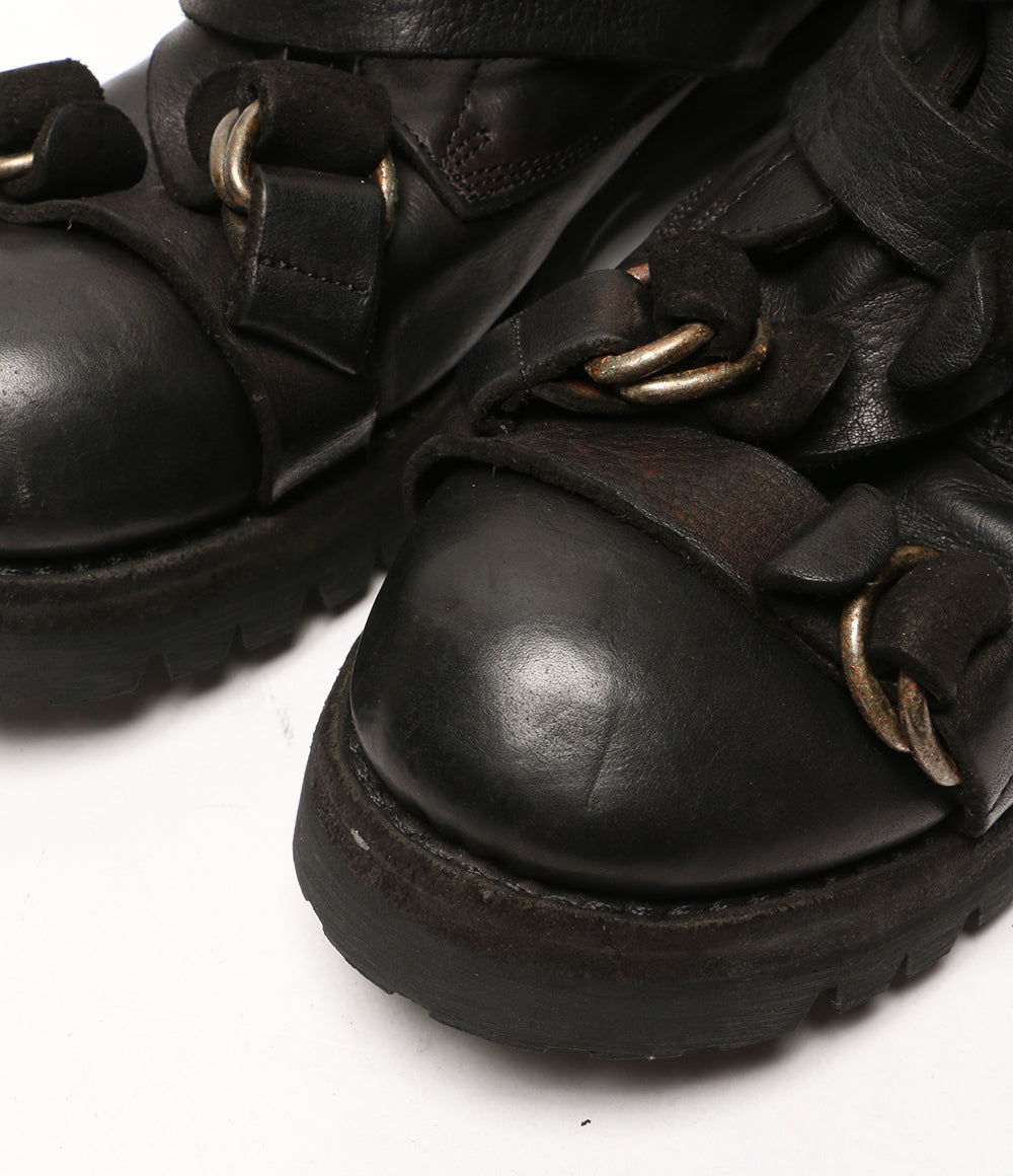 グイディ ヨウジヤマモトプールオム ブーツ MILITARY BOOTS 24AW メンズ SIZE 45 GUIDI×YOHJI YAMAMOTO POUR HOMME