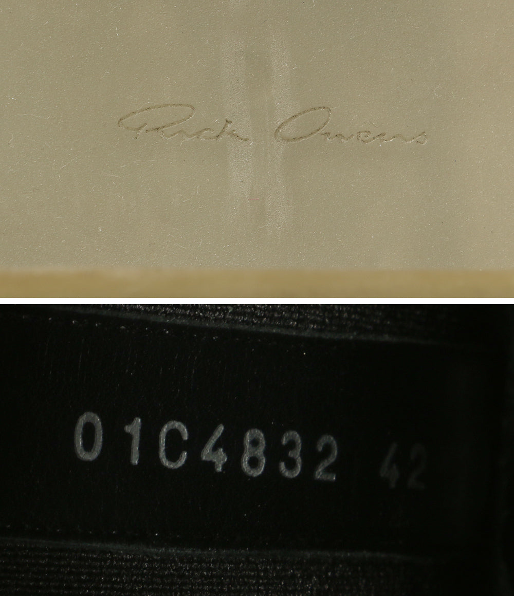 RICK OWENS ブーツ BEATLE BOGUN BOOTS メンズ SIZE 42 リックオウエンス