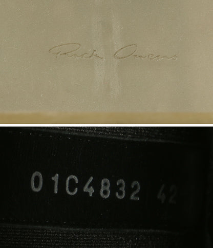 RICK OWENS ブーツ BEATLE BOGUN BOOTS メンズ SIZE 42 リックオウエンス