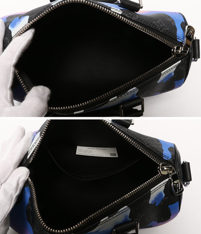 ルイヴィトン 美品 ショルダーバッグ ルームウィズアビュー キーポル25 レディース LOUIS VUITTON