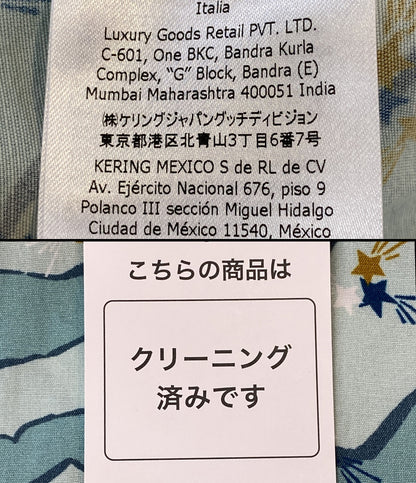 グッチ 半袖シャツ 総柄オープンカラーシャツ 22SS メンズ SIZE 44 GUCCI