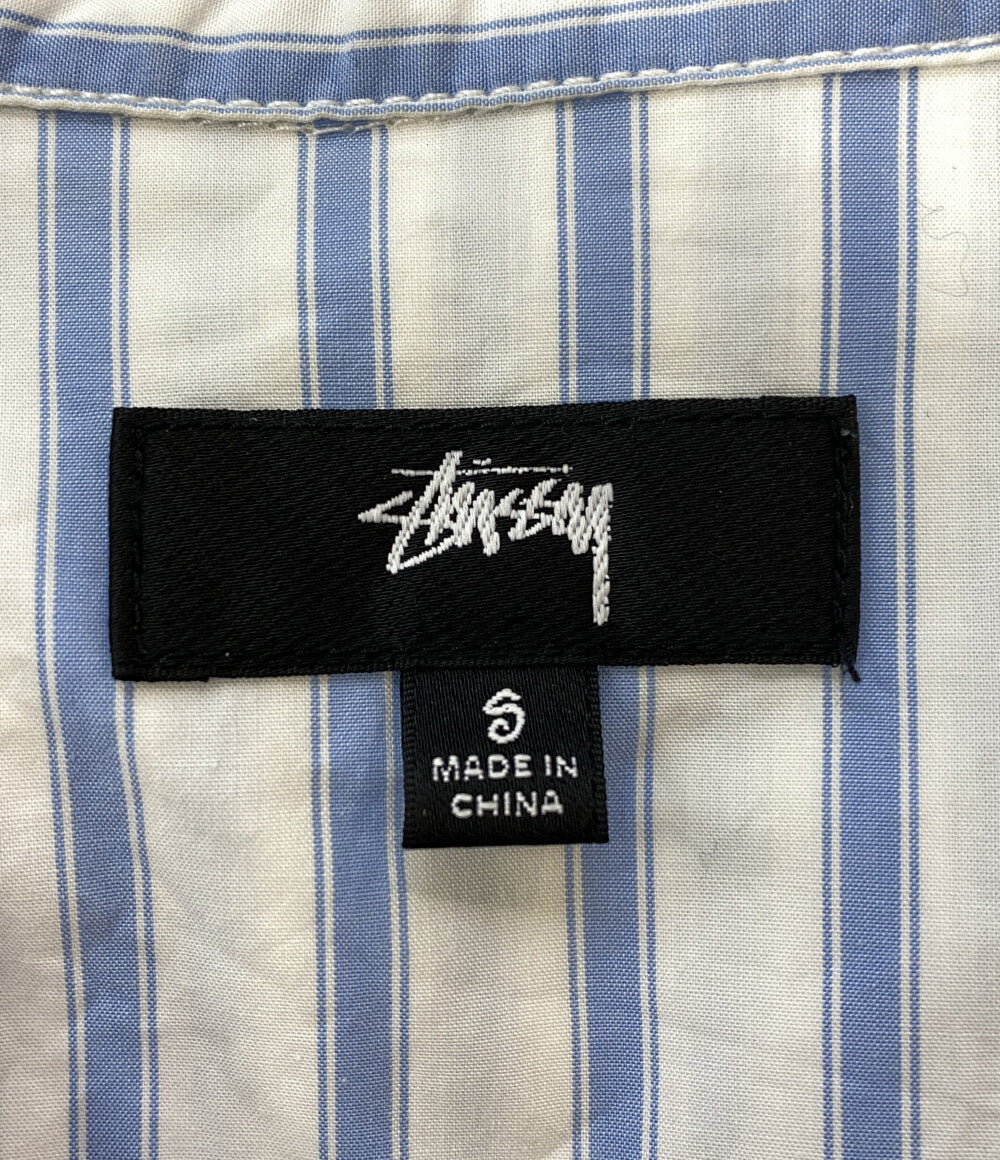 ステューシー ジャケット Coach Shirt Stripe 23SS 1110279 メンズ SIZE S STUSSY