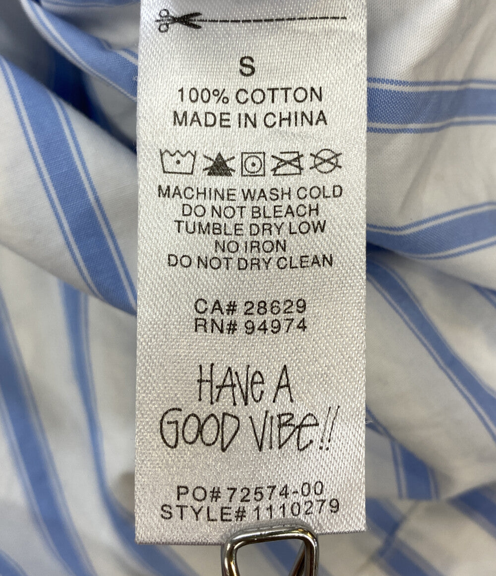 ステューシー ジャケット Coach Shirt Stripe 23SS 1110279 メンズ SIZE S STUSSY