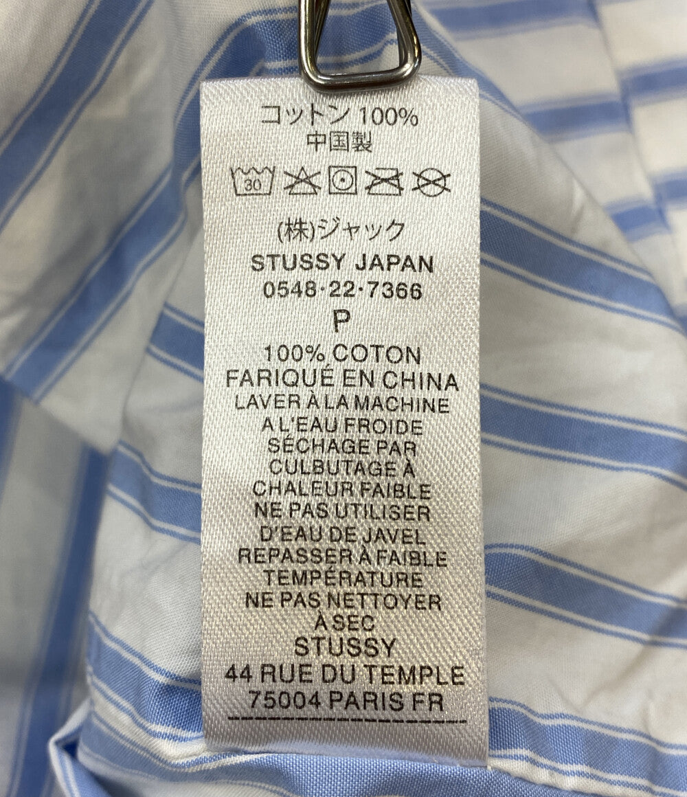 ステューシー ジャケット Coach Shirt Stripe 23SS 1110279 メンズ SIZE S STUSSY