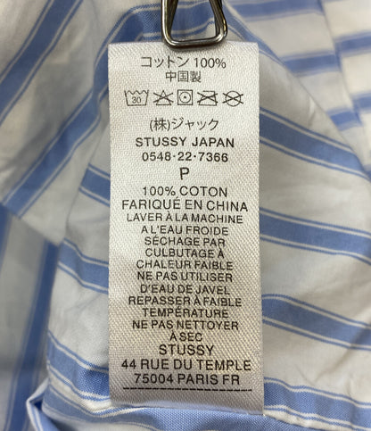 ステューシー ジャケット Coach Shirt Stripe 23SS 1110279 メンズ SIZE S STUSSY