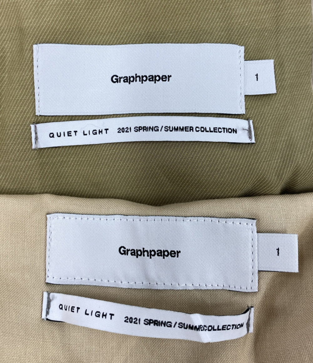 グラフペーパー ジャケット Cotton Pique セットアップ 21SS メンズ SIZE １ Graphpaper