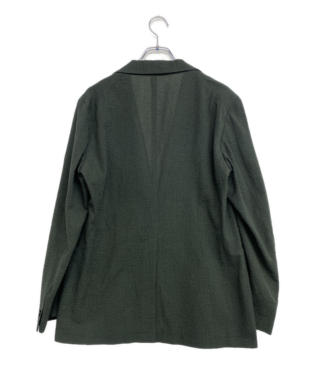 美品 TAGLIATORE テーラードジャケット シアサッカーアンコン 2B メンズ SIZE 48/R タリアトーレ