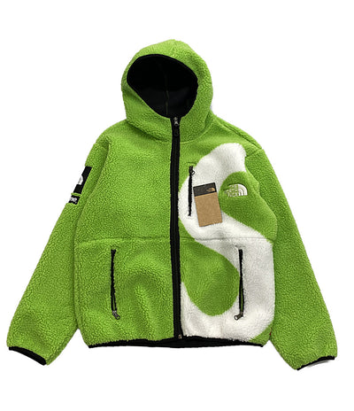 美品 Supreme×THE NORTH FACE ザノースフェイス ジャケット Logo Hoodie Fleece Jacket 20FW NT62004I メンズ SIZE S シュプリーム