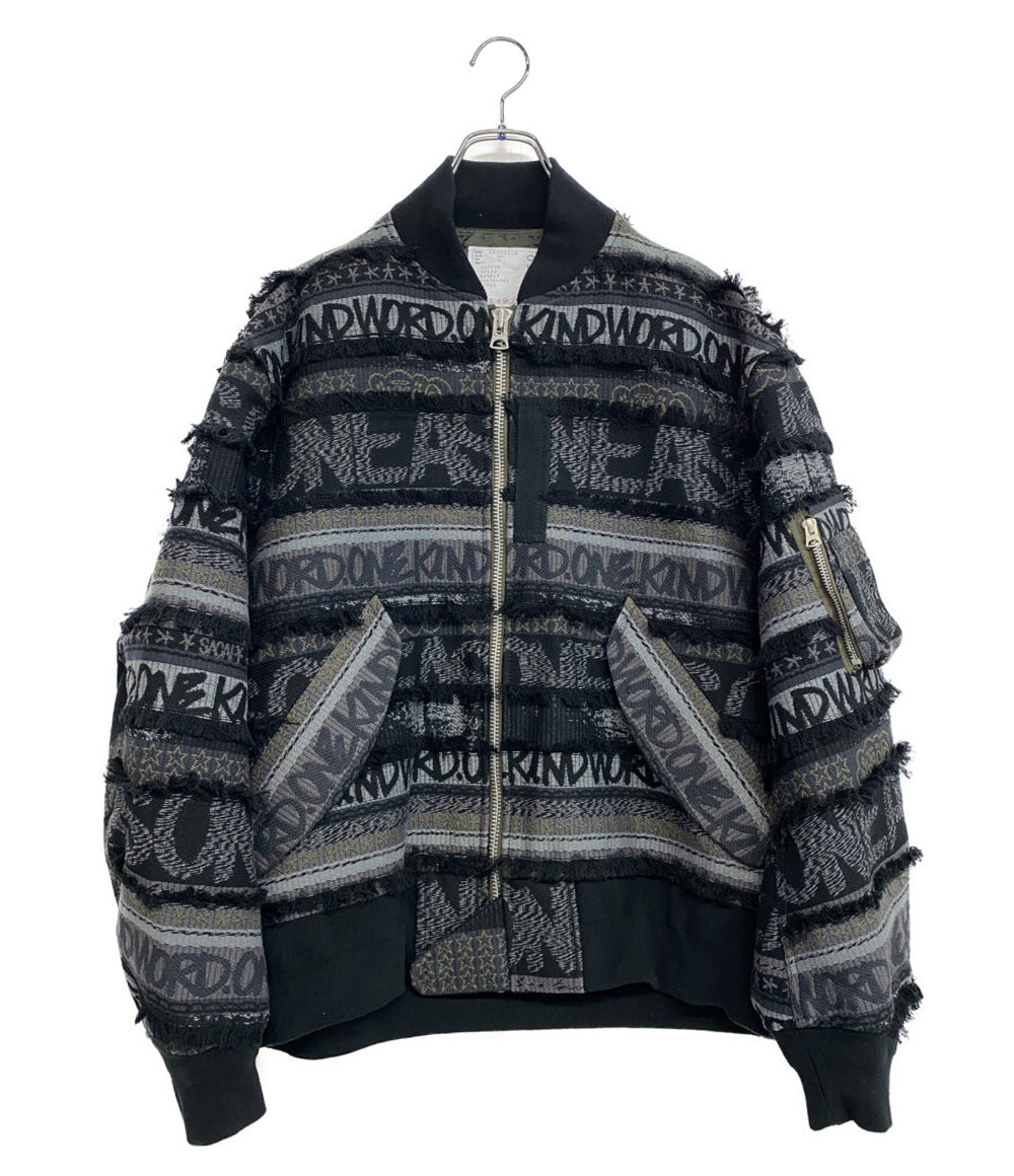 sacai ブルゾン Eric Haze Jacquard Blouson 23SS 23-02960 メンズ SIZE 3 サカイ