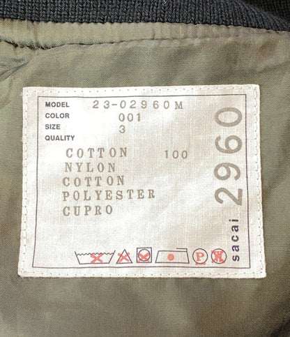 sacai ブルゾン Eric Haze Jacquard Blouson 23SS 23-02960 メンズ SIZE 3 サカイ