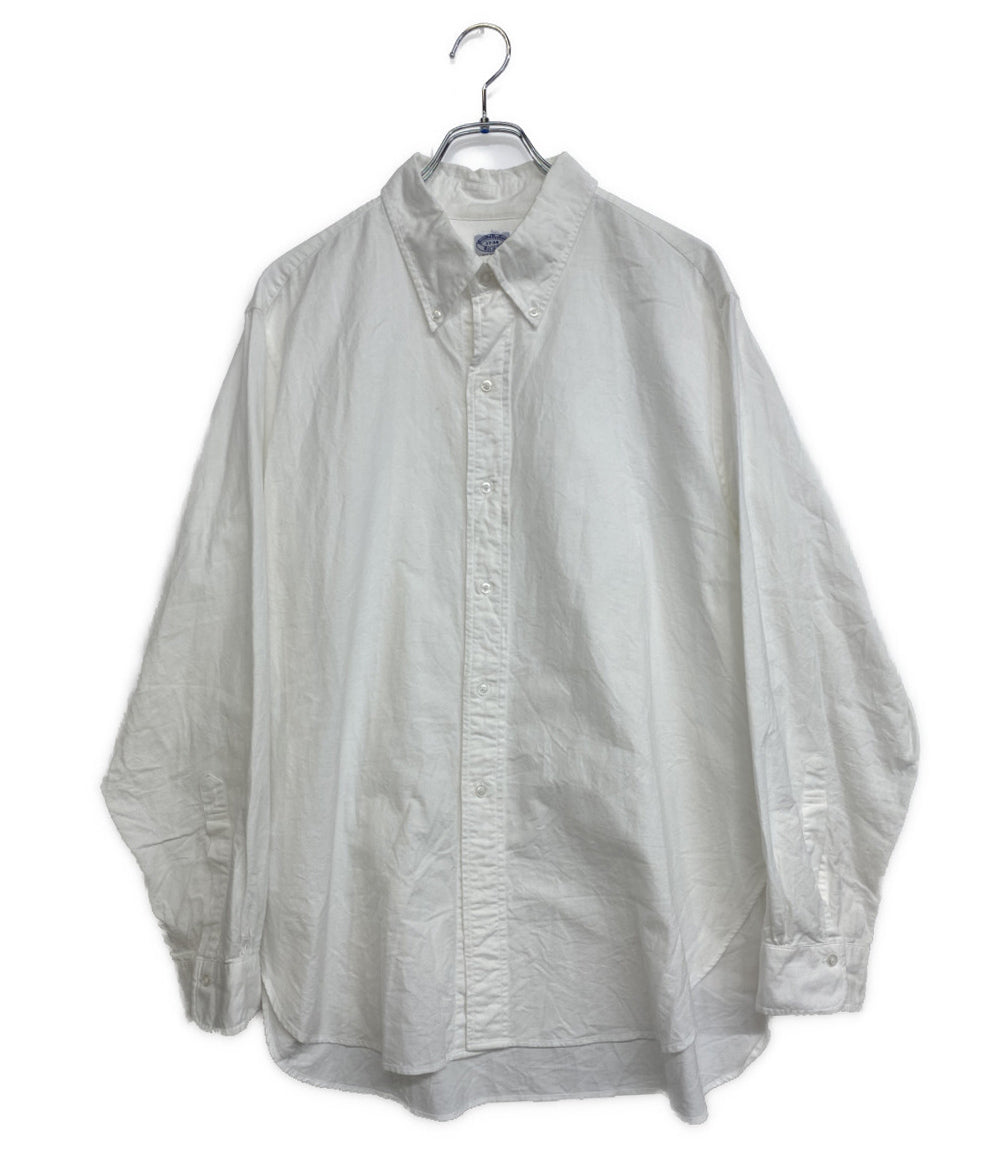 ブルックスブラザーズ エヌハリウッド オックスフォード シャツ POLO COLLAR SHIRT 製品洗い 25SS メンズ SIZE 17-34 Brooks Brothers×N.HOOLYWOOD