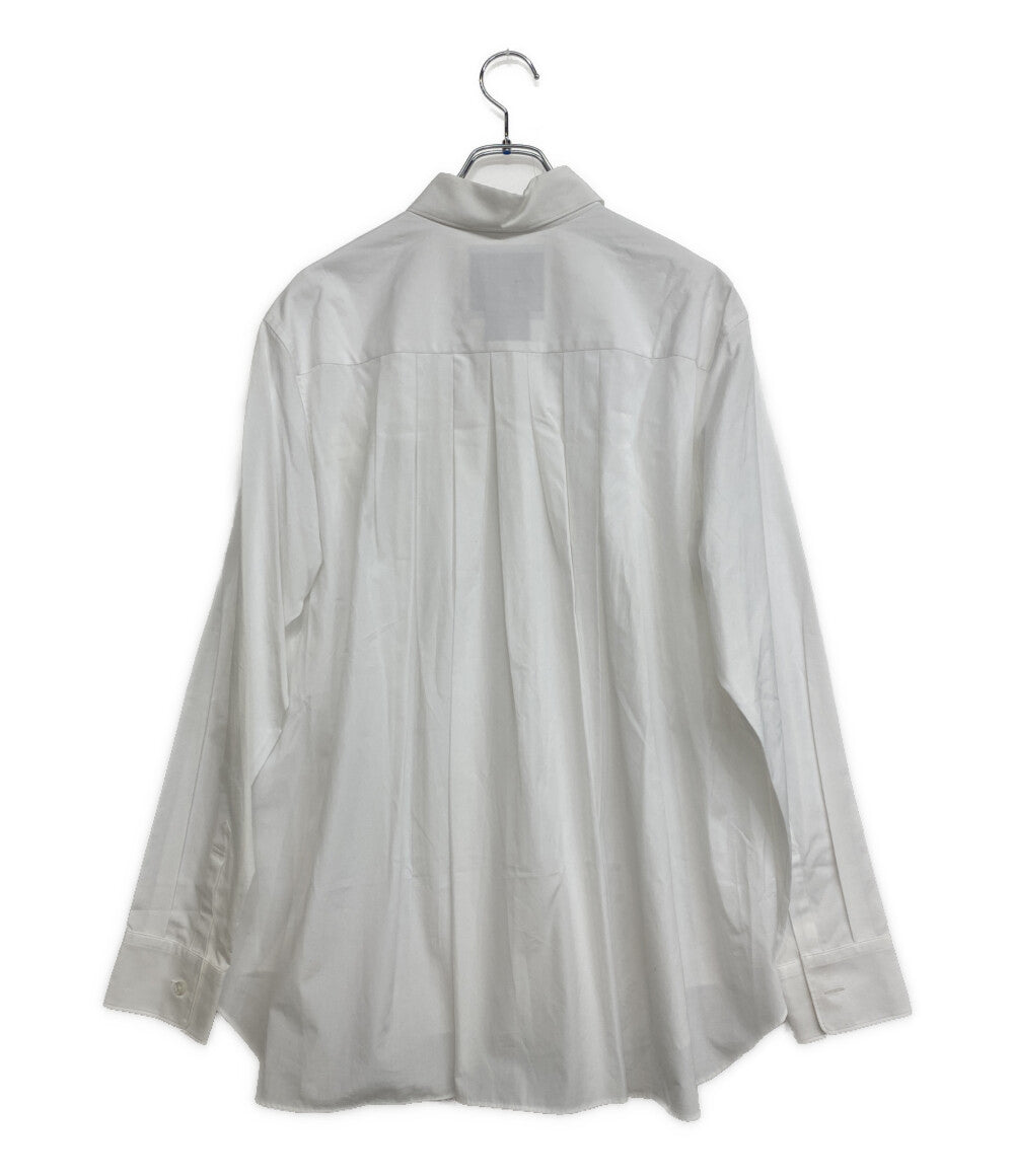 FUMITO GANRYU フミト ガンリュウ 長袖シャツ THOMAS MAISONpleated cotton shirt FU10-SH-01 メンズ SIZE 2