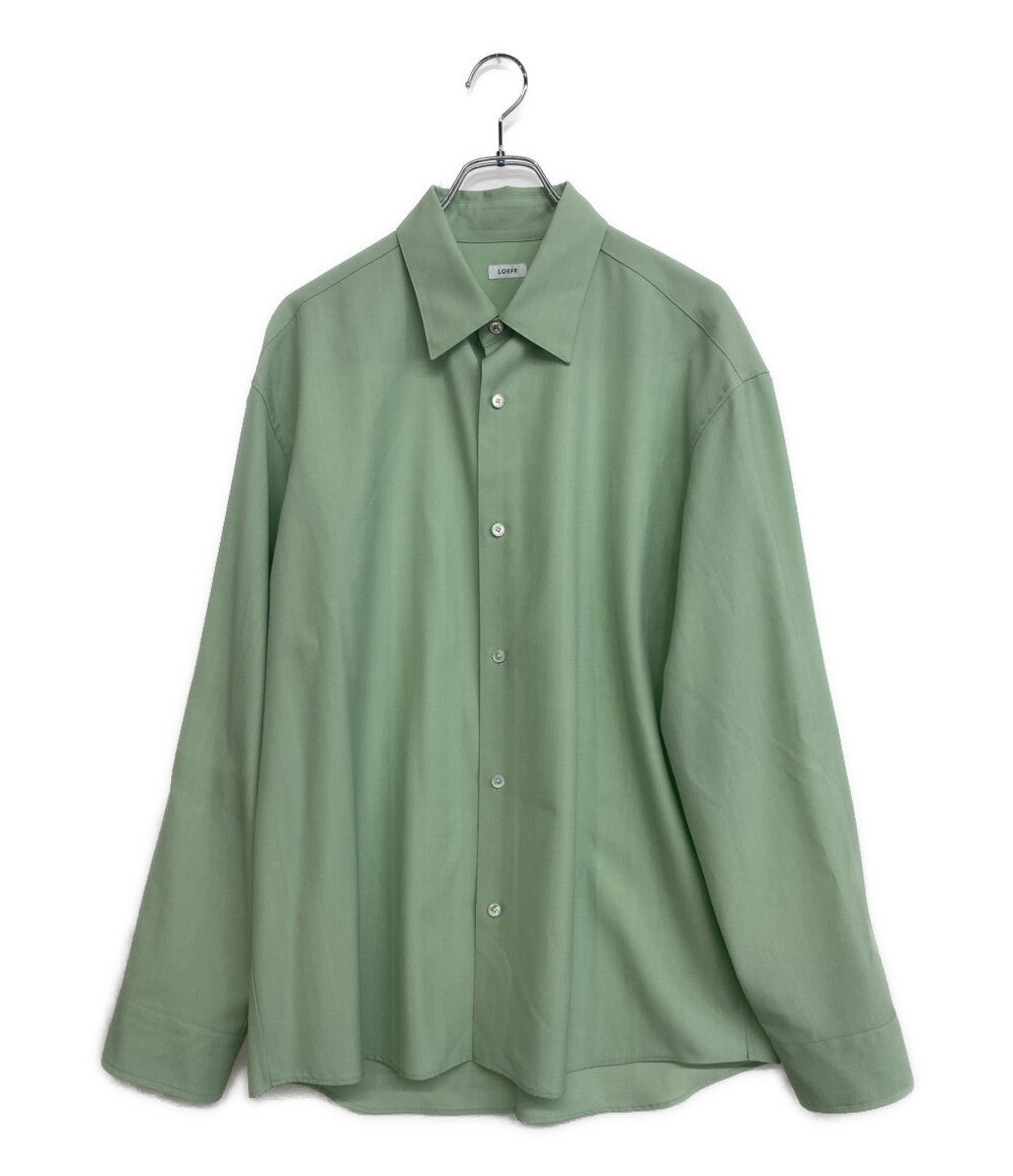 LOEFF ロエフ 長袖シャツ LFM W PPLN SHT 25SS メンズ SIZE 1