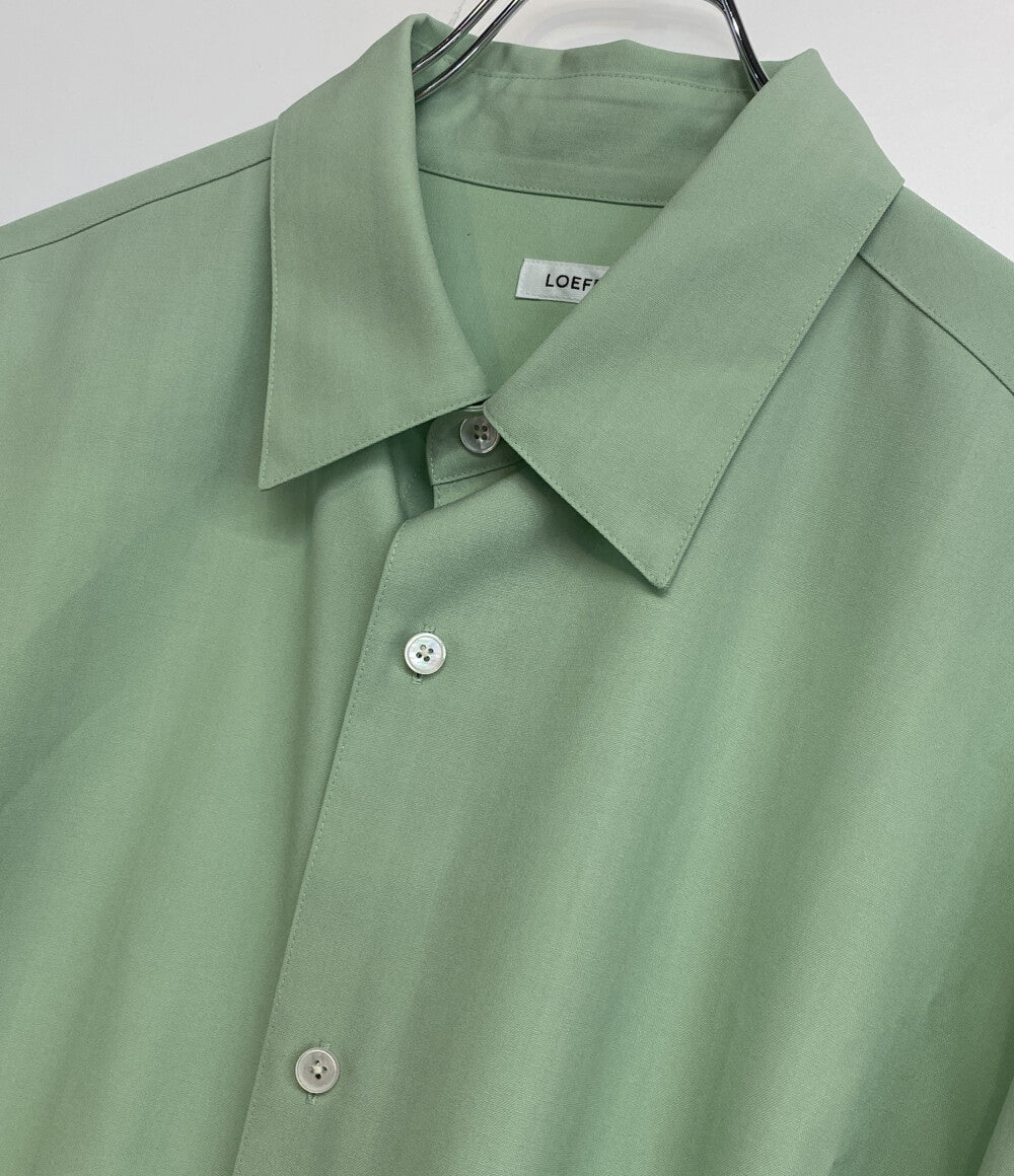 LOEFF ロエフ 長袖シャツ LFM W PPLN SHT 25SS メンズ SIZE 1