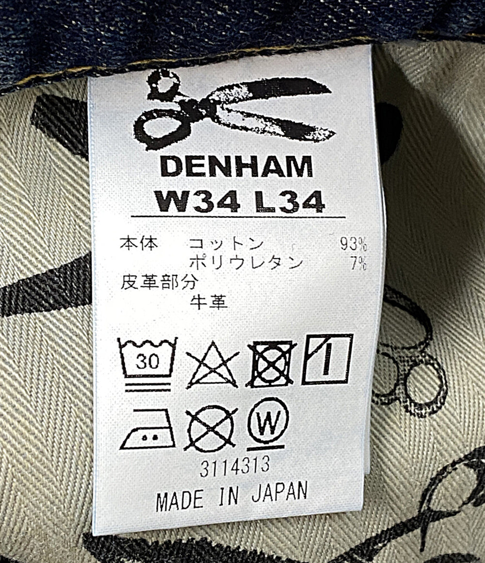 デンハム デニムパンツ FORGE FMMIJ SANKYO 01-25-04-11-055 メンズ SIZE W34 L34 DENHAM