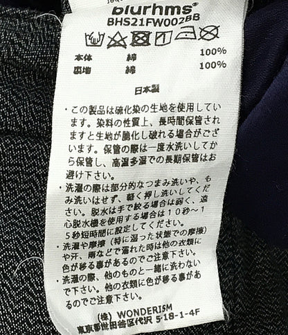 blurhms ブラームス リバーシブルコットン紐パンツ 21AW BHS21FW002BB メンズ SIZE 3