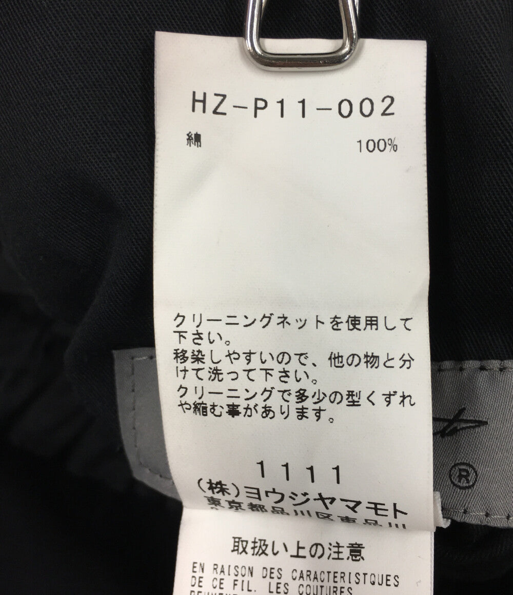 ヨウジヤマモトプールオム タブ付ギャザーパンツ 23SS HZ-P11