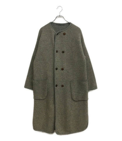 フォーティーファイブアールピーエム コート ノーカラーヘリンボーン 7112047 レディース SIZE 3 45RPM