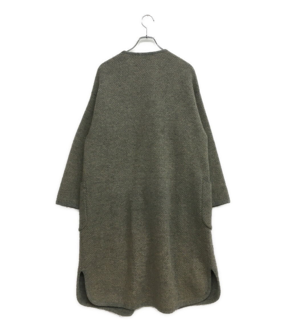 フォーティーファイブアールピーエム コート ノーカラーヘリンボーン 7112047 レディース SIZE 3 45RPM