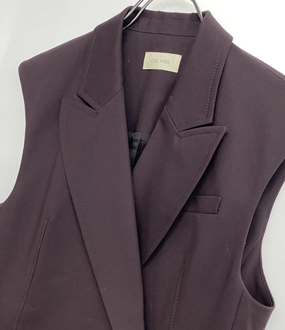 DES PRES ハイカウントコットンジレ 23AW レディース SIZE F デプレ