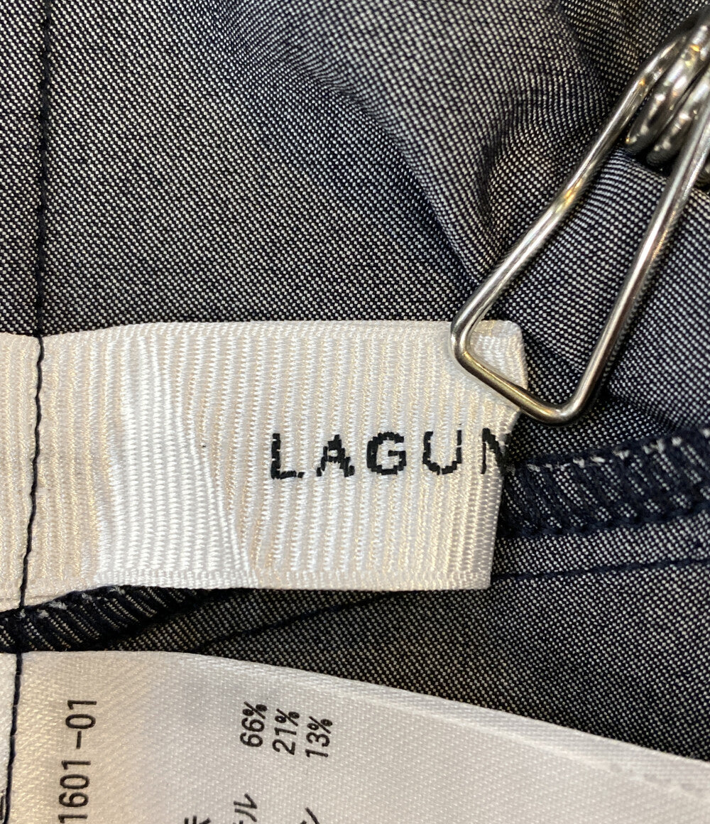 美品 LAGUNAMOON フリルブラウス WZIP レディース SIZE F ラグナムーン