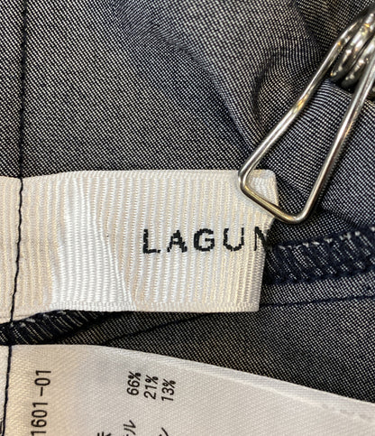 美品 LAGUNAMOON フリルブラウス WZIP レディース SIZE F ラグナムーン