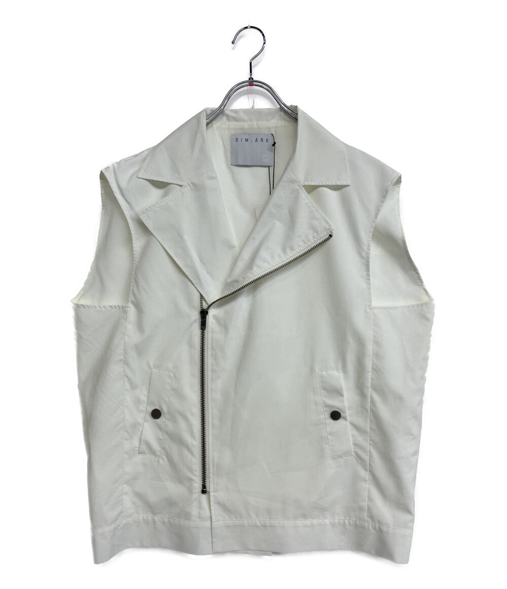 美品 RIM.ARK リムアーク ベスト Over sized riders vest 460HSL30-0600 レディース SIZE F