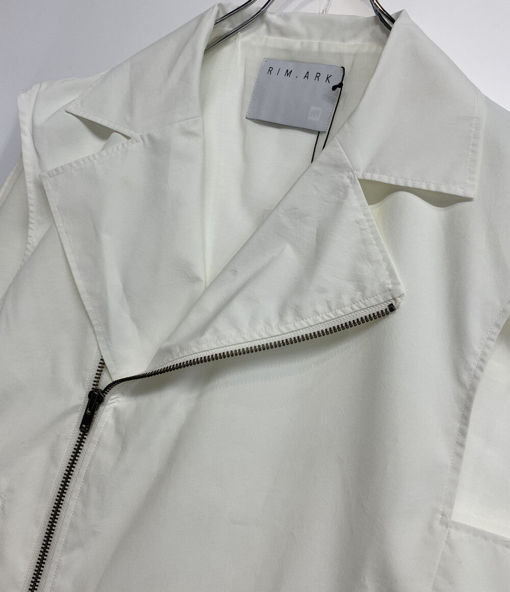 美品 RIM.ARK リムアーク ベスト Over sized riders vest 460HSL30-0600 レディース SIZE F