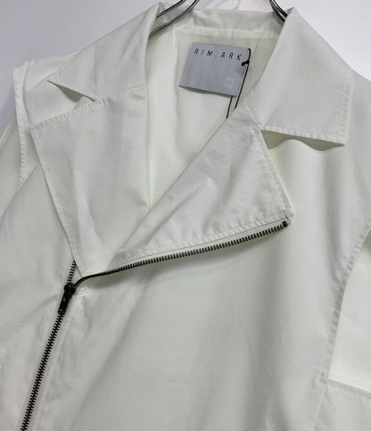美品 RIM.ARK リムアーク ベスト Over sized riders vest 460HSL30-0600 レディース SIZE F