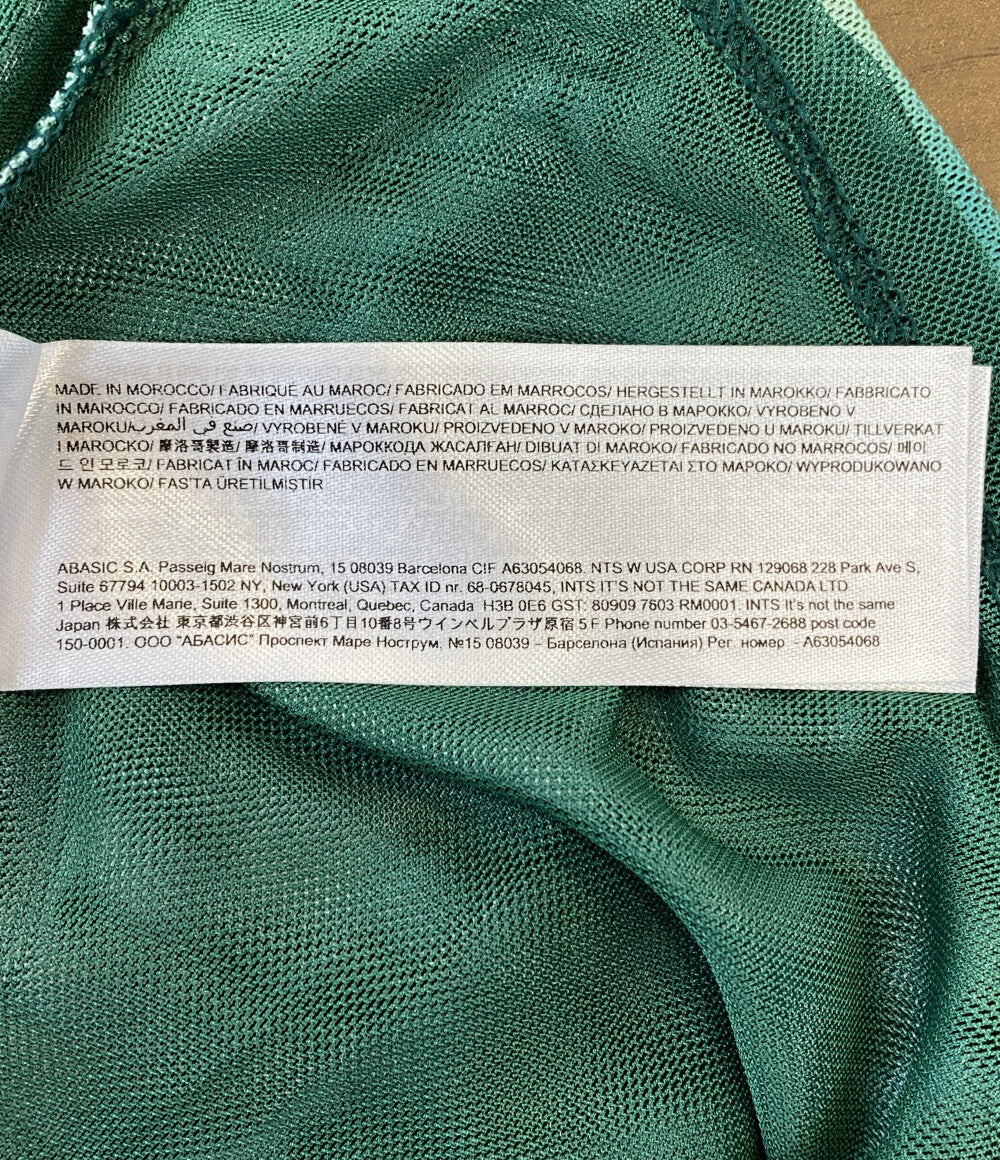 美品 Desigual ノースリーブカットソー グラデーションチュールTシャツ 25SS 25SWTKYD レディース SIZE M デジグアル