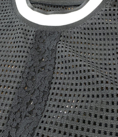 SUM1 STYLE スミスタイル ラインレースTシャツ レディース SIZE F