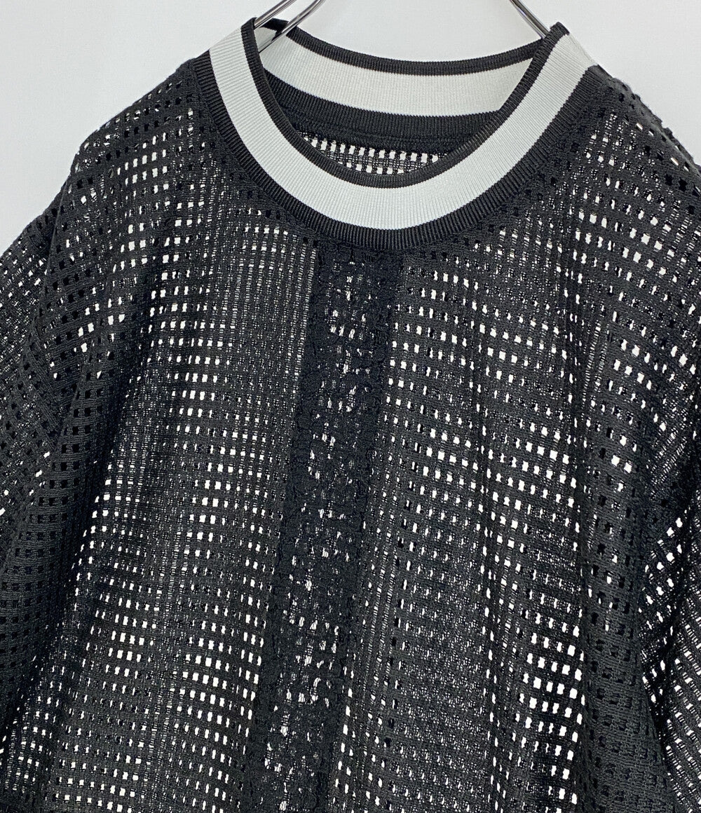 SUM1 STYLE スミスタイル ラインレースTシャツ レディース SIZE F