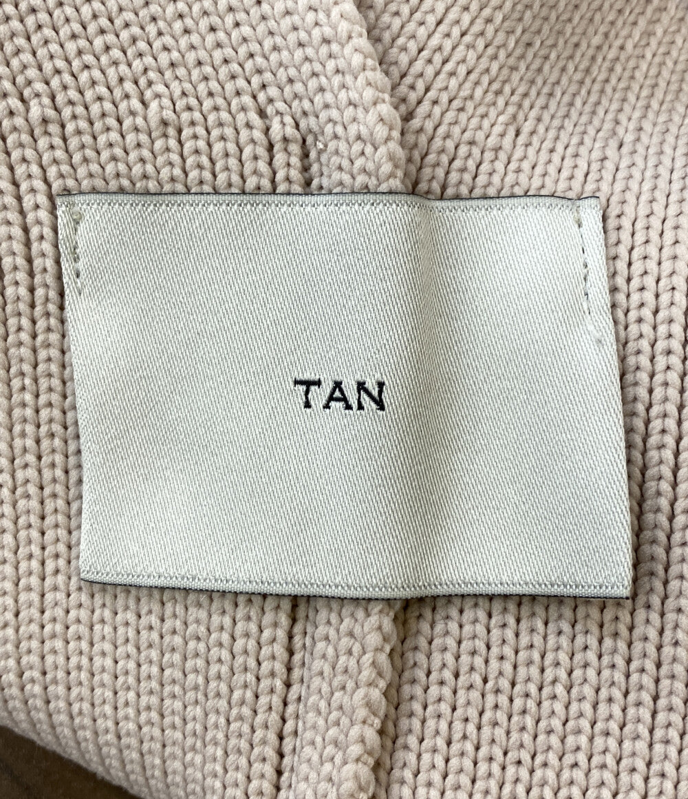 美品 TAN タン レイヤードニットベスト TN19SS002 レディース SIZE -
