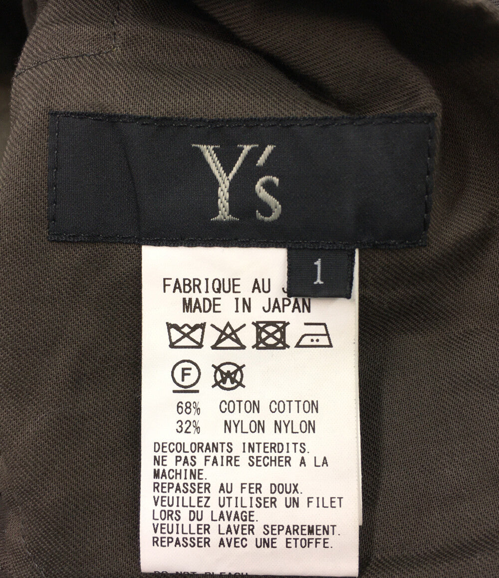 Y's パンツ GABARDINE ZIP POCKET PANTS YP-P04-020 レディース SIZE 1 ワイズ