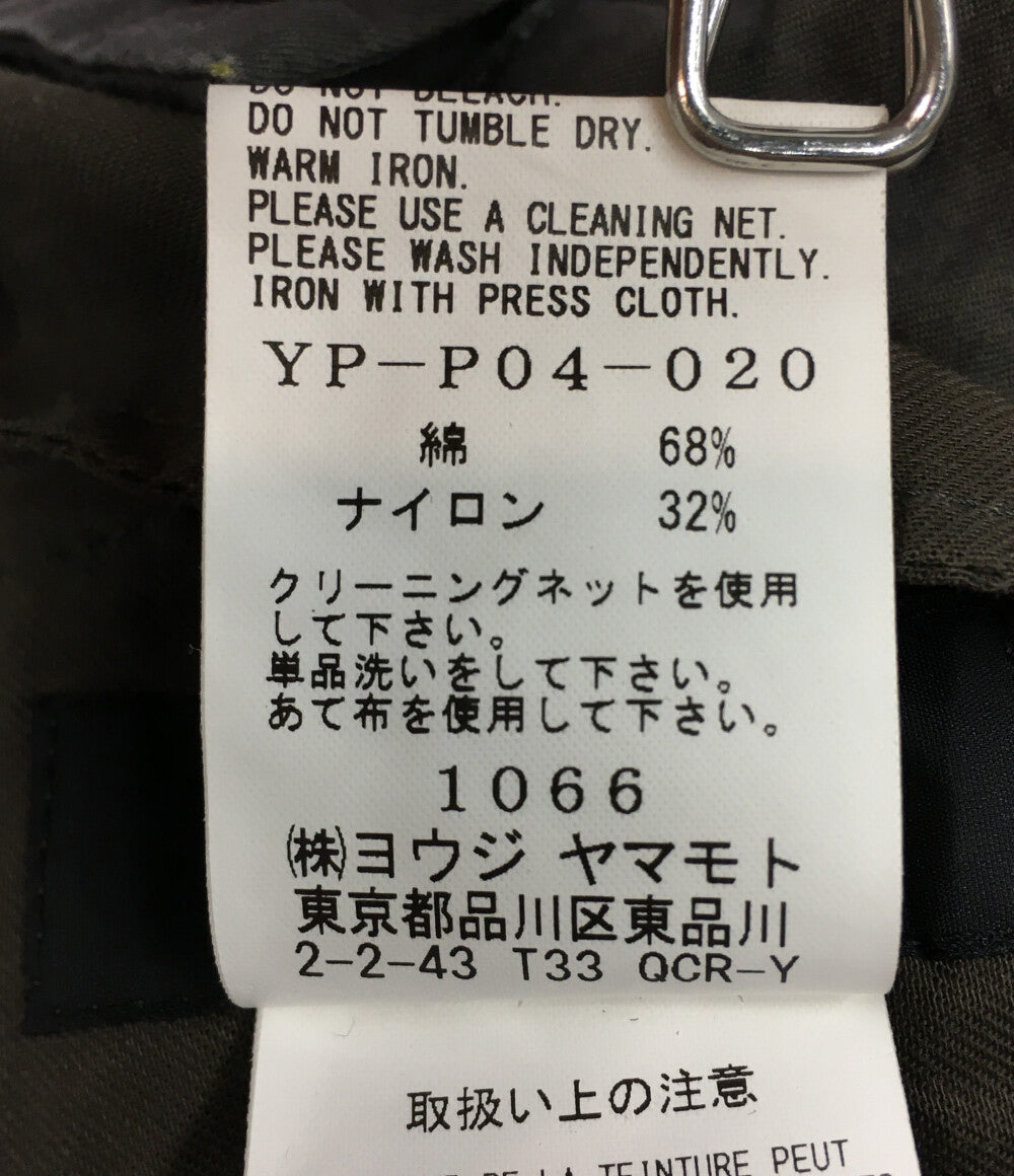 Y's パンツ GABARDINE ZIP POCKET PANTS YP-P04-020 レディース SIZE 1 ワイズ