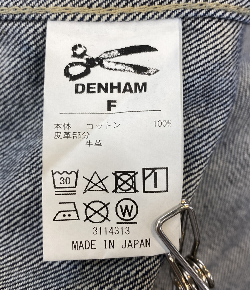 デンハム 美品 デニムジャケット CROP MIJ DENIM JK レディース SIZE F DENHAM