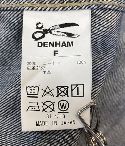 デンハム 美品 デニムジャケット CROP MIJ DENIM JK レディース SIZE F DENHAM