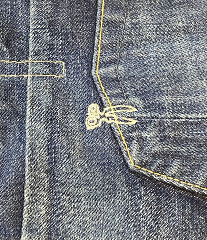 デンハム 美品 デニムジャケット CROP MIJ DENIM JK レディース SIZE F DENHAM