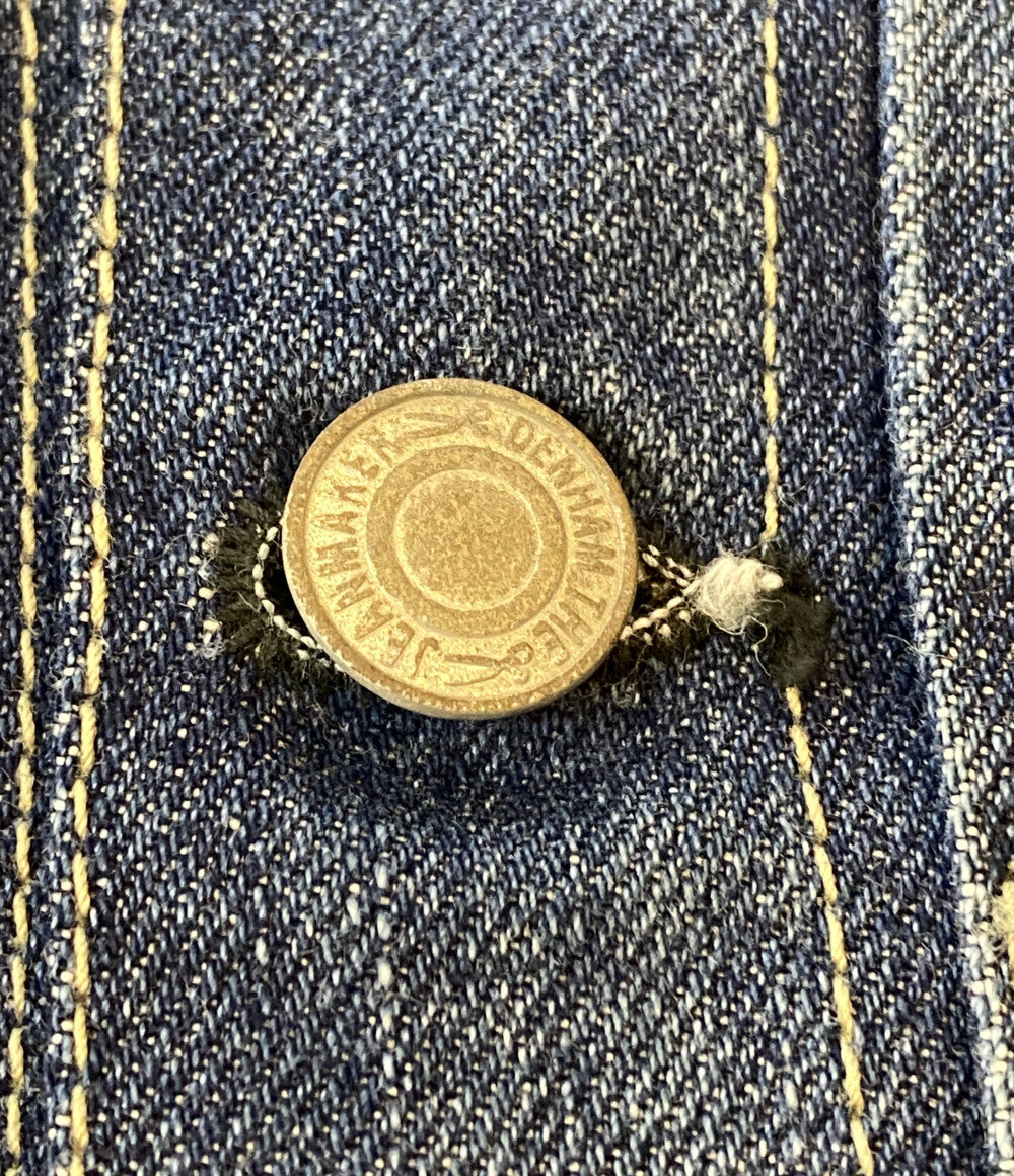 デンハム 美品 デニムジャケット CROP MIJ DENIM JK レディース SIZE F DENHAM