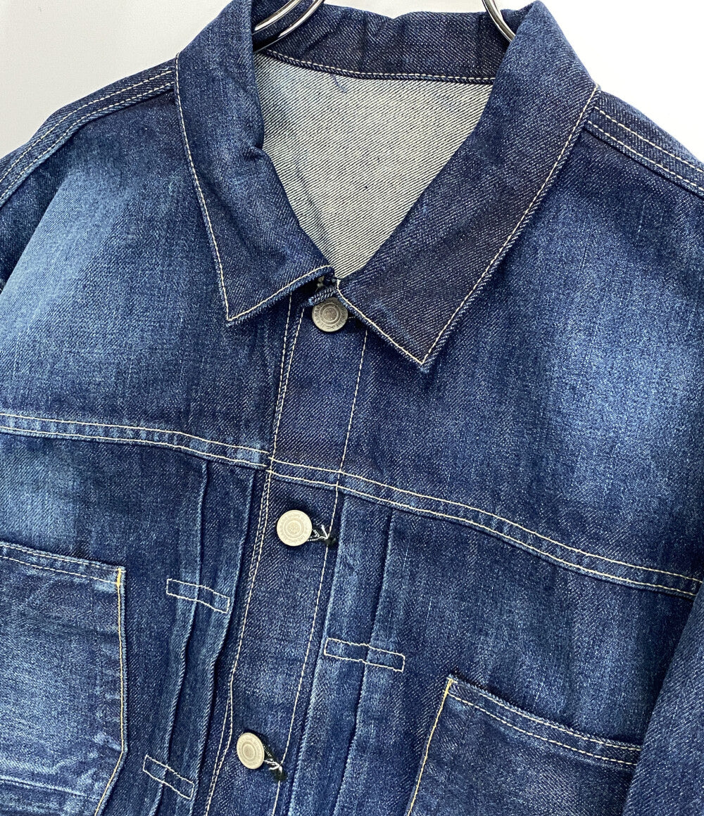 デンハム 美品 デニムジャケット CROP MIJ DENIM JK レディース SIZE F DENHAM