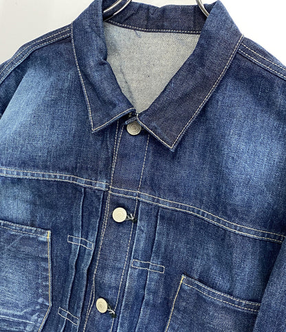 デンハム 美品 デニムジャケット CROP MIJ DENIM JK レディース SIZE F DENHAM