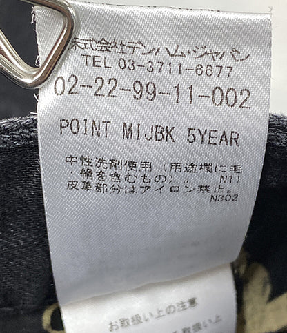美品 DENHAM デニムパンツ POINT MIJBK 5YEAR 02-22-99-11-002 レディース SIZE 24 デンハム