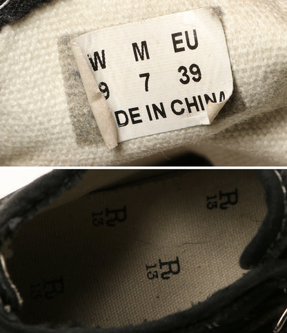 R13 アールサーティーン kurt レザーベルトスニーカー メンズ SIZE 9/EU39