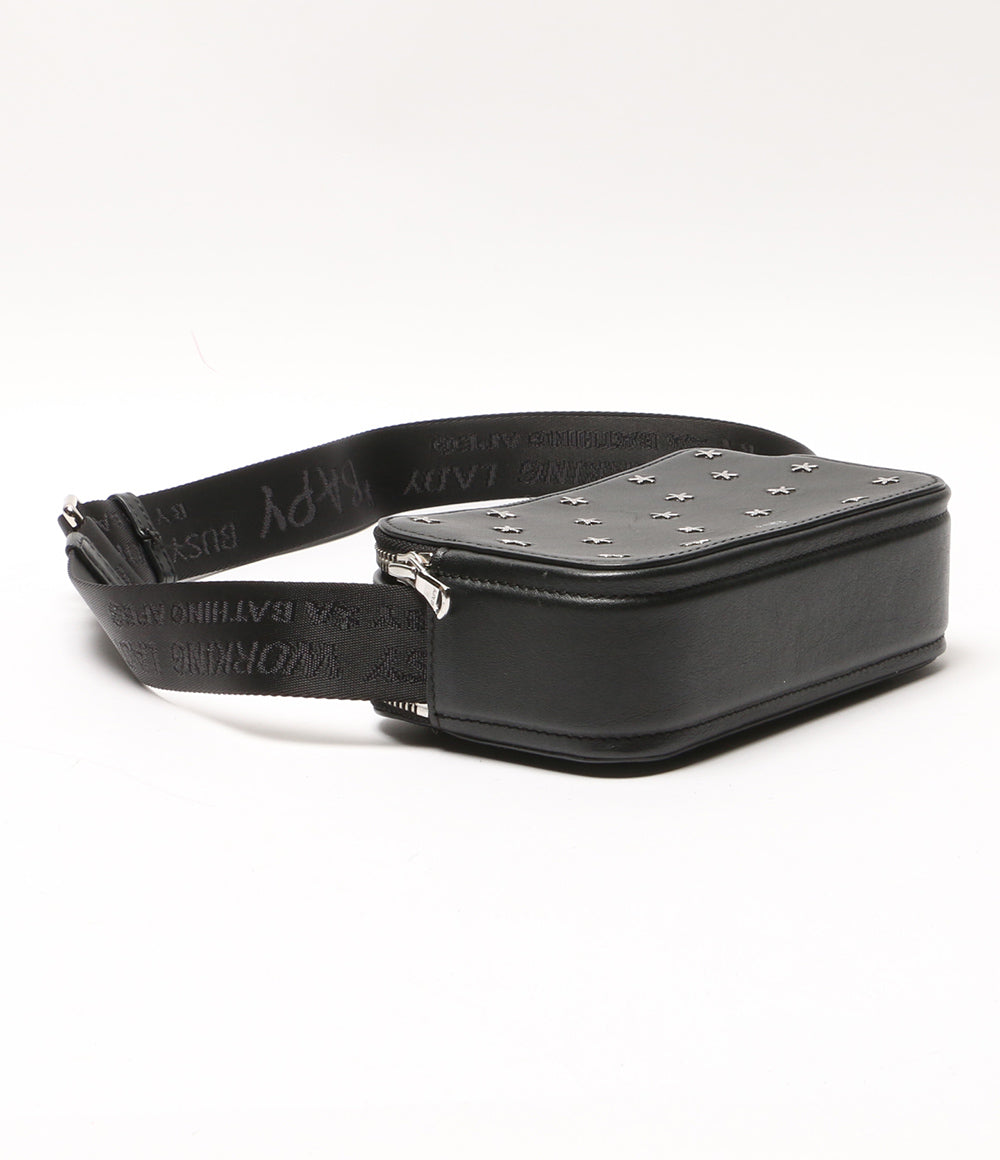 ベイピーバイアベイシングエイプ スタッズレザーショルダー レディース BAPY BY A BATHING APE